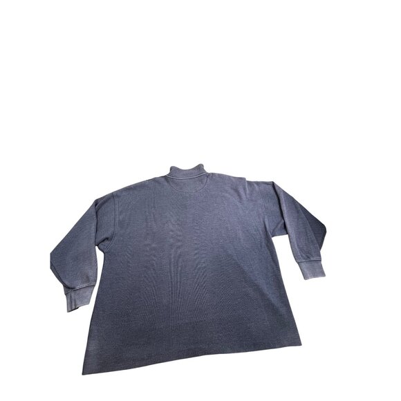 Aerie Womens Large Half-Zip Pullover Lightweight Sweatshirt Kangaroo Pocket - Picture 2 of 10